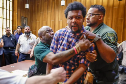 Florida Man Found Guilty of Teen's Murder Over Yeezy Shoes Lunges at Victim's Father in Courtroom