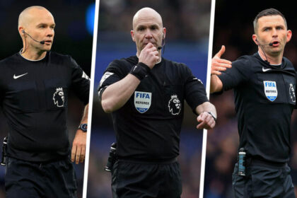 What are the favourite clubs of each Premier League referee?