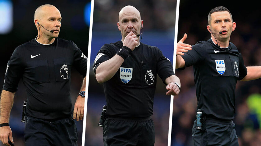 What are the favourite clubs of each Premier League referee?