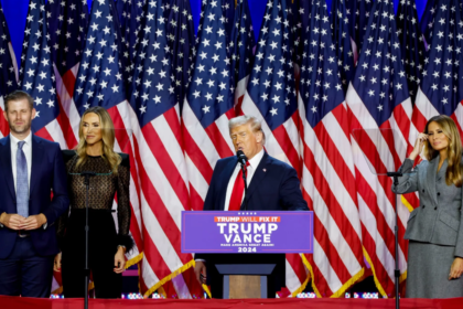 Donald Trump Declare Victory While Speaking to Enthusiastic Supporters