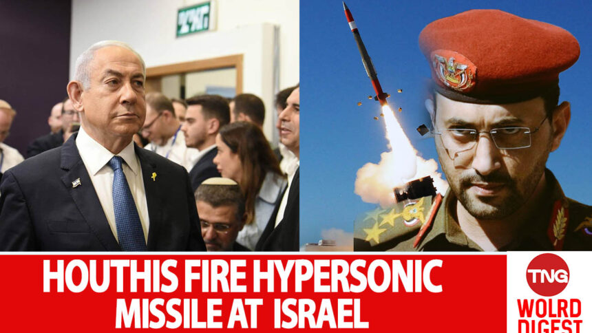 Houthis fire ‘hypersonic’ missile at Tel Aviv