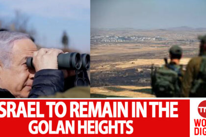 Israel to Remain in the Golan Heights