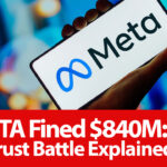 META has been fined a whooping €797.72 million (approximately $840 million) by the European Commission for violating EC antitrust laws