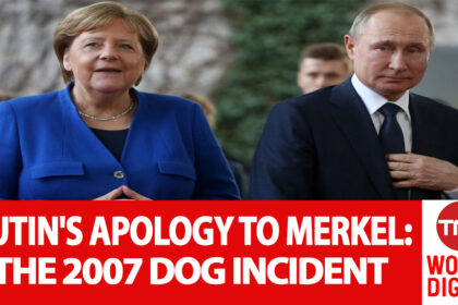 Vladimir Putin issued a heartfelt public apology to the former German Chancellor Angela Merkel