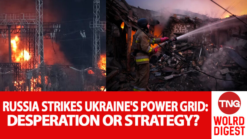 Russia launched another massive strike against Ukraine 