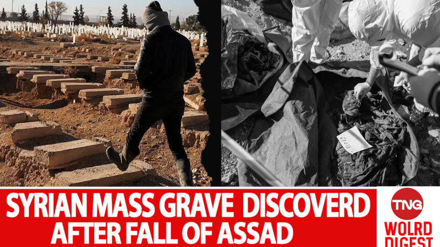 MASS GRAVE DISCOVERED IN SYRIA