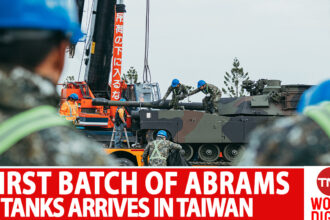First batch of Abrams tanks arrives in Taiwan