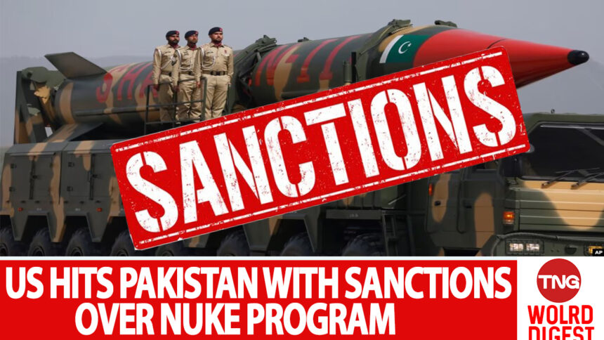 US hits Pakistan with sanctions over nuke program