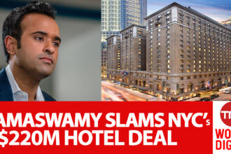 "This is nuts,"-Vivek Ramaswamy slams New York City's $220 million migrant hotel deal