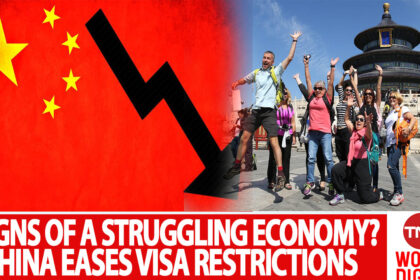 CHINA EASES VISA RESTRICTIONS AMID ECONOMIC STRUGGLES