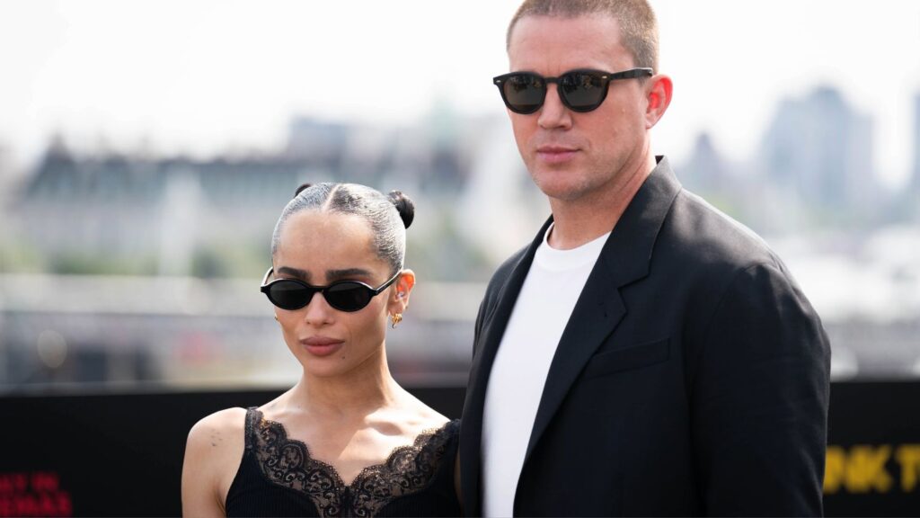 Zoë Kravitz and Channing Tatum