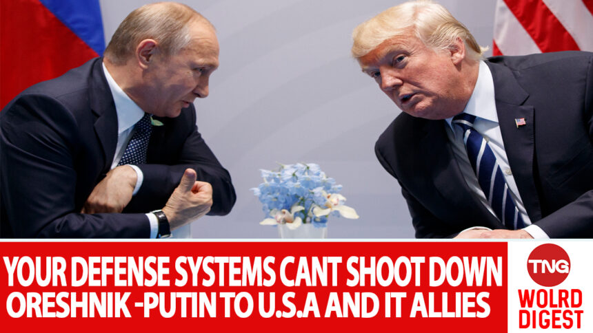 PUTIN CHALLENGE TO USA and ITS ALLIES
