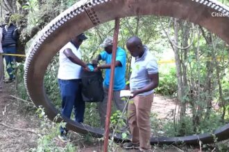 Metallic space object crashes in Kenyan village