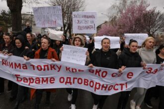 North Macedonia fire