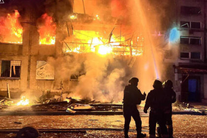 At least 14 killed, 37 Injured in Russian missile strike on Ukraine, Kyiv says