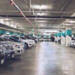 What are the best ways to manage high-traffic parking lots or garages?