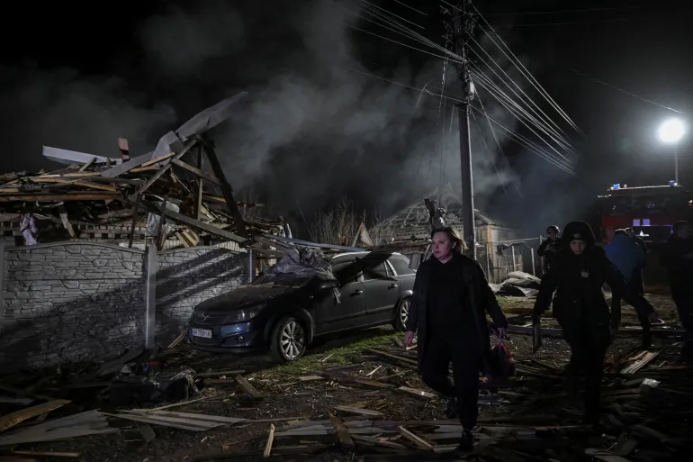 Russian Drone Attack on Ukraine