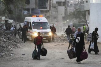 At Least 50 People Killed in Overnight Airstrikes on Southern Gaza City, hospital says