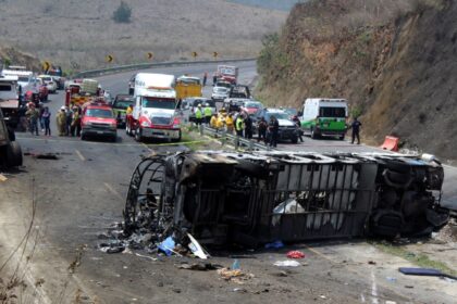 Fiery multi-vehicle collision in Mexico claimed dozens of lives