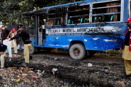 5 Killed and Dozen Injured in Pakistan School Bus Suicide Bombing