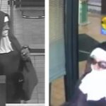 Two women robbers dress as 'Roman' sisters to rob a bank