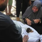 74 Killed as Israeli forces strike a cafe