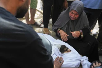 74 Killed as Israeli forces strike a cafe