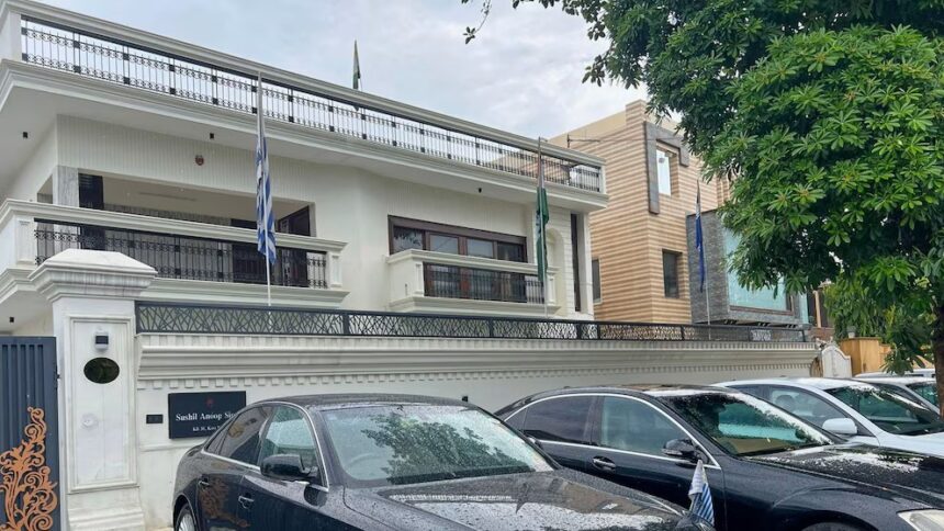 A man operating a ‘fake embassy’ has been arrested in India.