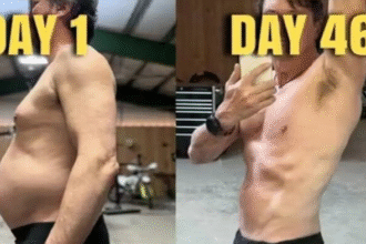 56 years old YouTuber loses 11 kg in 46 days using AI-created plan