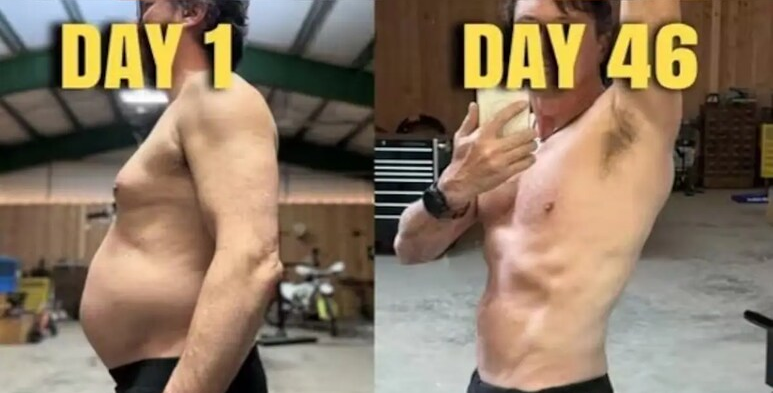 56 years old YouTuber loses 11 kg in 46 days using AI-created plan