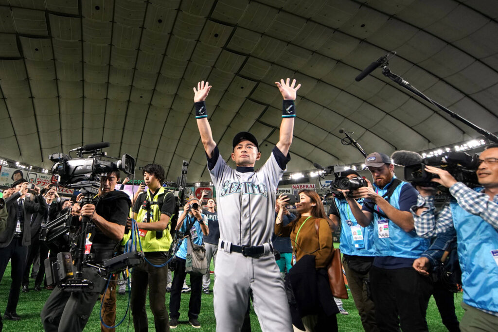 Ichiro joins Sabathia, Wagner, Parker, and Allen in the Baseball Hall of Fame