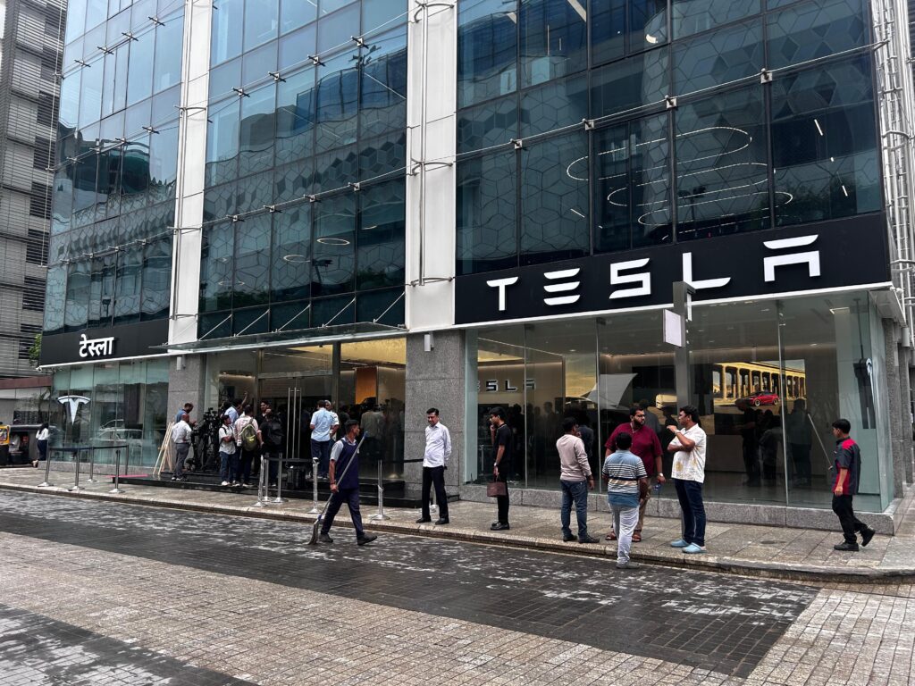 Tesla Opens First India Showroom