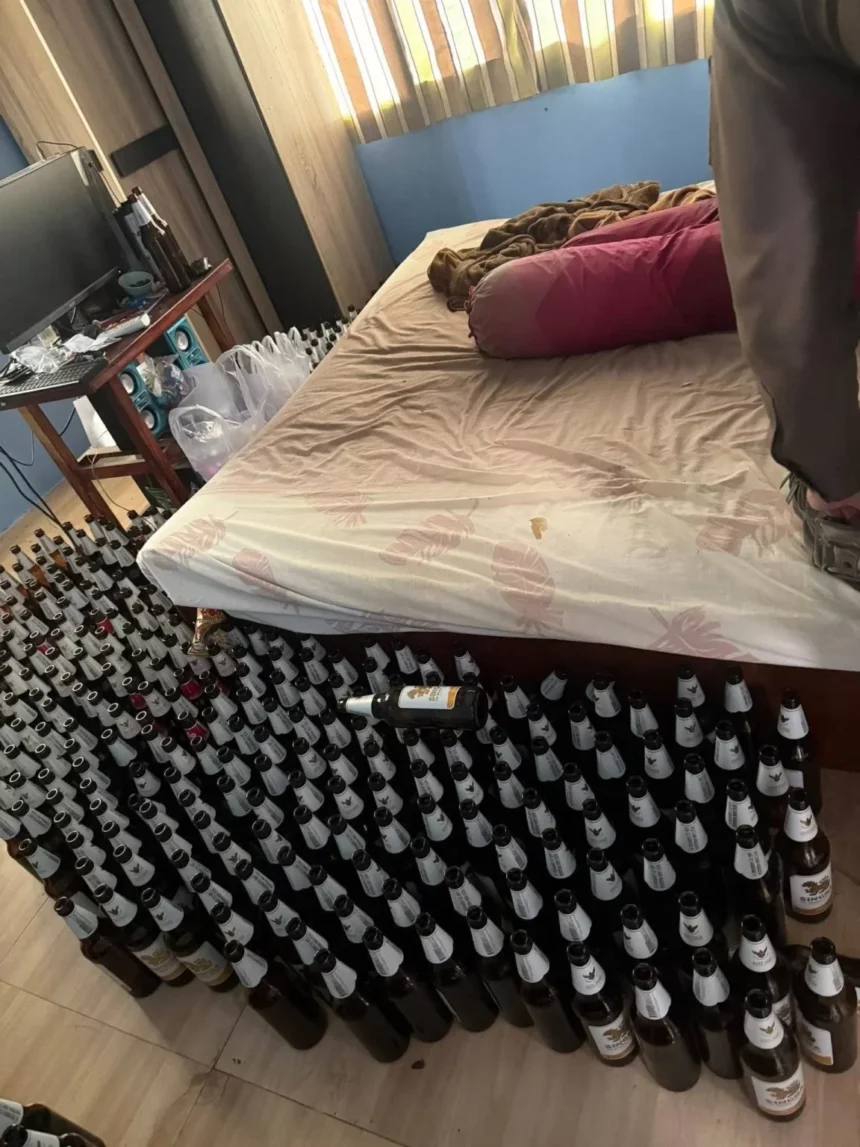 Man dies after drinking only beer
