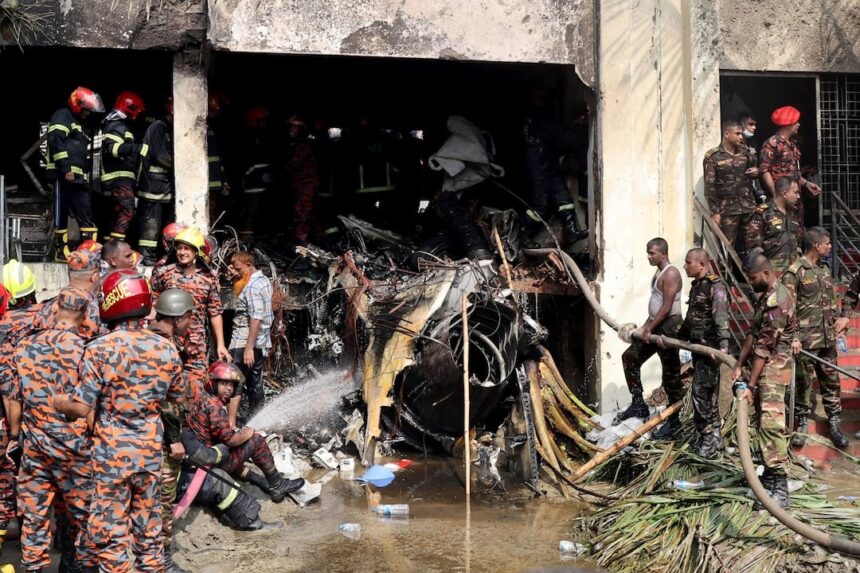 At least 19 Killed as Bangladesh Military Plane Crashes into School Campus