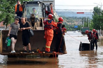 Eastern China floods