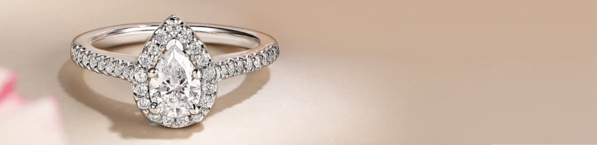 The Elegance of Minimalist Pear Engagement Rings
