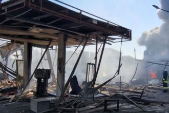 Over 20 Peple Injuered In an Explosion at Rome petrol station