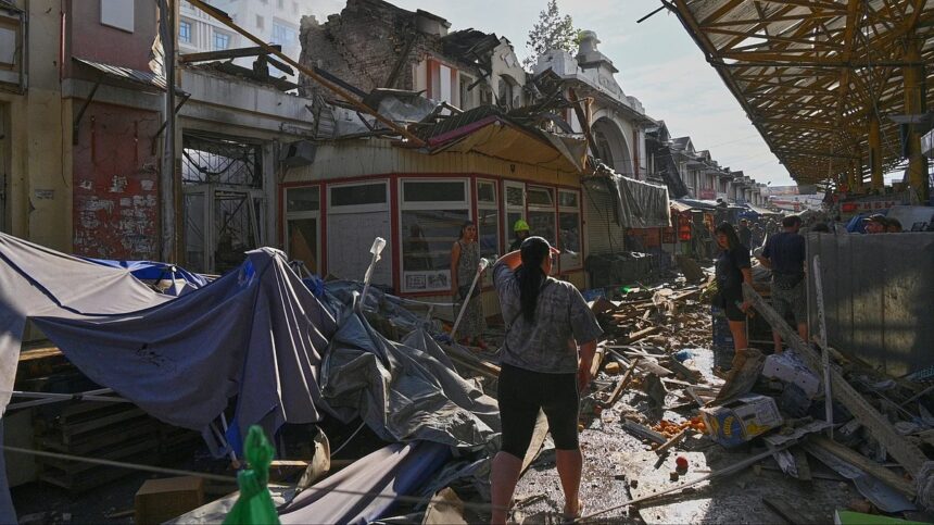 Russian strikes against Ukrainian infrastructure