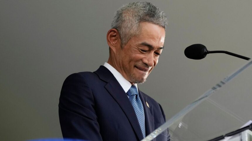 Ichiro joins Sabathia, Wagner, Parker, and Allen in the Baseball Hall of Fame