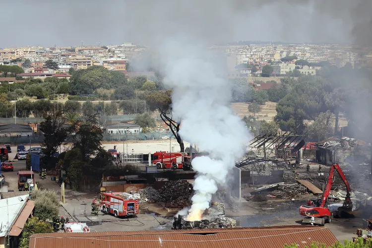 Rome Gas Explosion