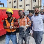 Israeli Airstrike on Nasser Hospital