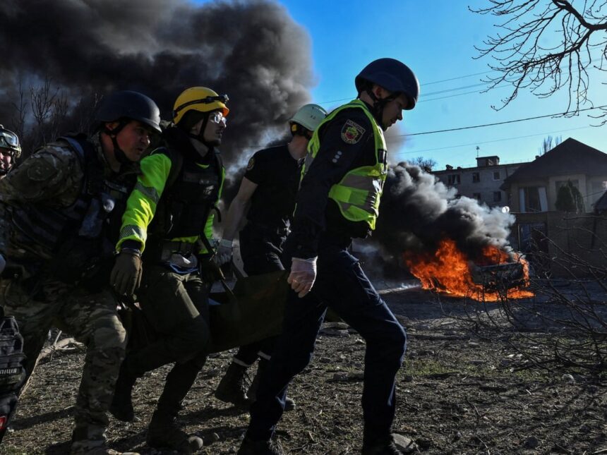 One Killed, Dozen Wounded, Including Children, in Russia's Attack on Zaporizhzhia