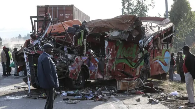 Kenya Bus and Train Accident