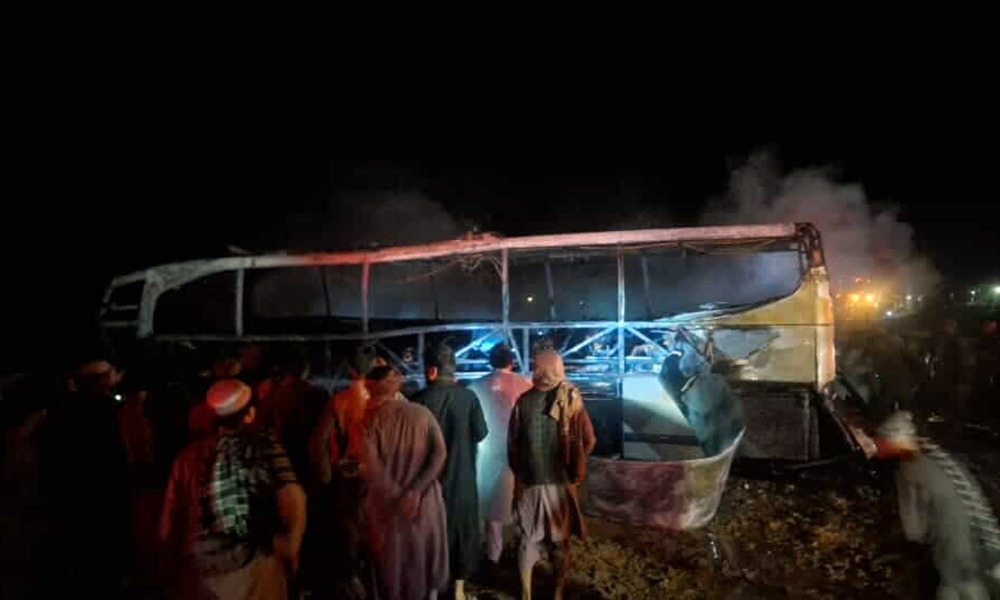 Afghanista bus accident