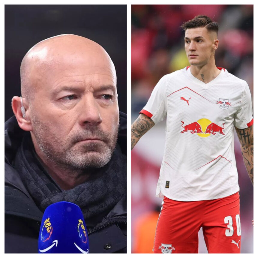 Alan Shearer delivers verdict on Manchester United and Newcastle United pursuit of Benjamin Šeško