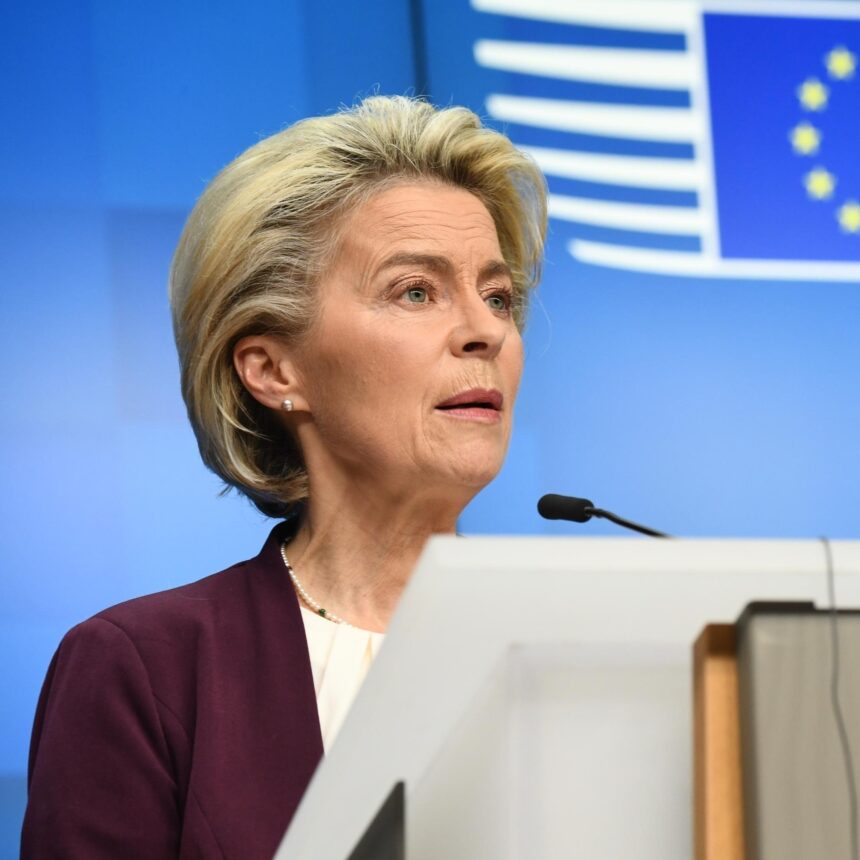 Ursula von der Leyen reiterate EU Promise to Bring Democracy to Belarus
