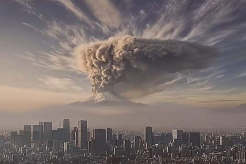 Japan Releases AI Video to Prepare Tokyo for Mount Fuji Eruption