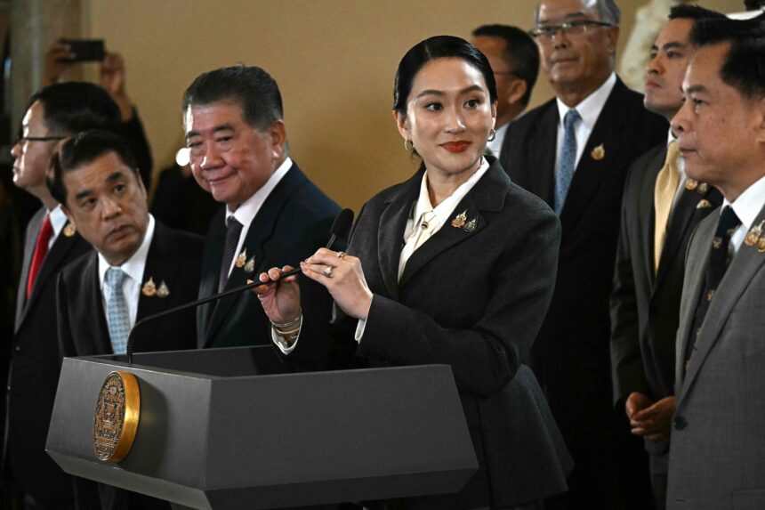 Thai Prime Minister Paetongtarn Shinawatra sacked by the constitutional court
