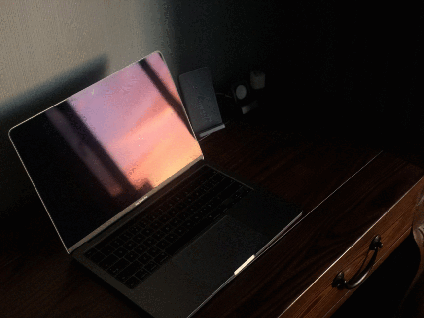 A Laptop You Can See Right Through
